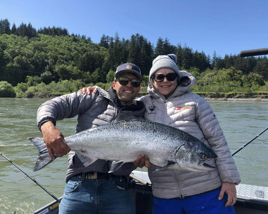 Lower Rogue River Spring Salmon Fishing Trip