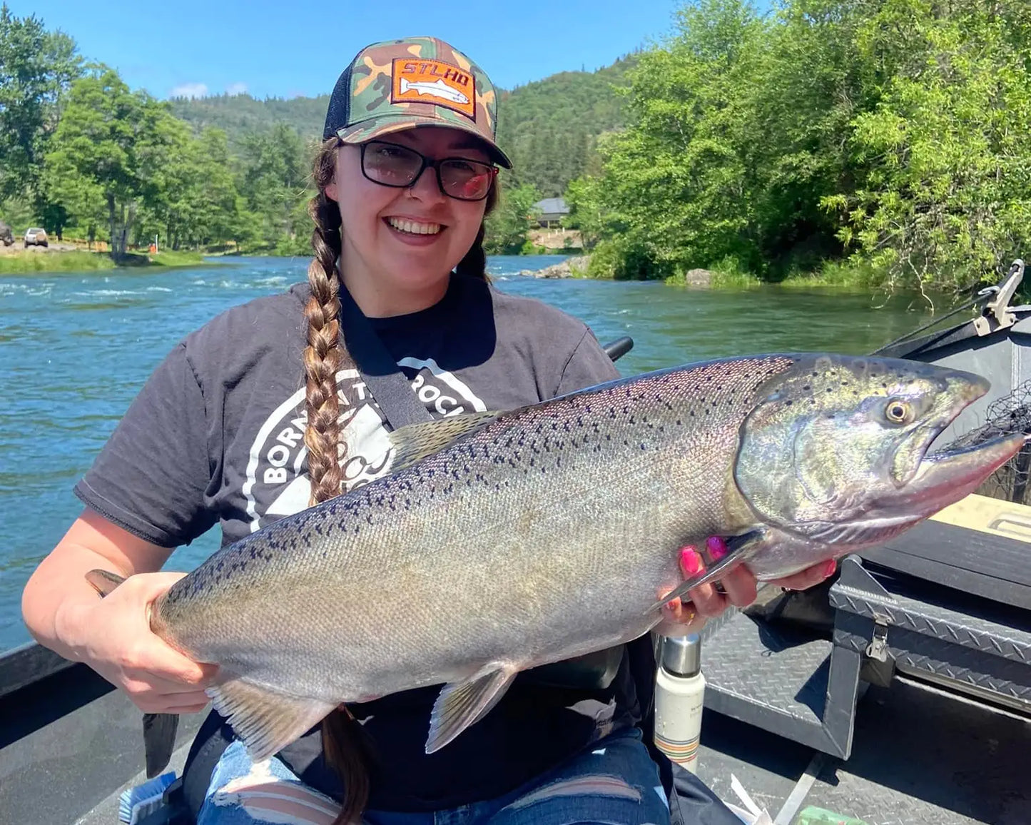 Upper Rogue River Spring Salmon Fishing Trip